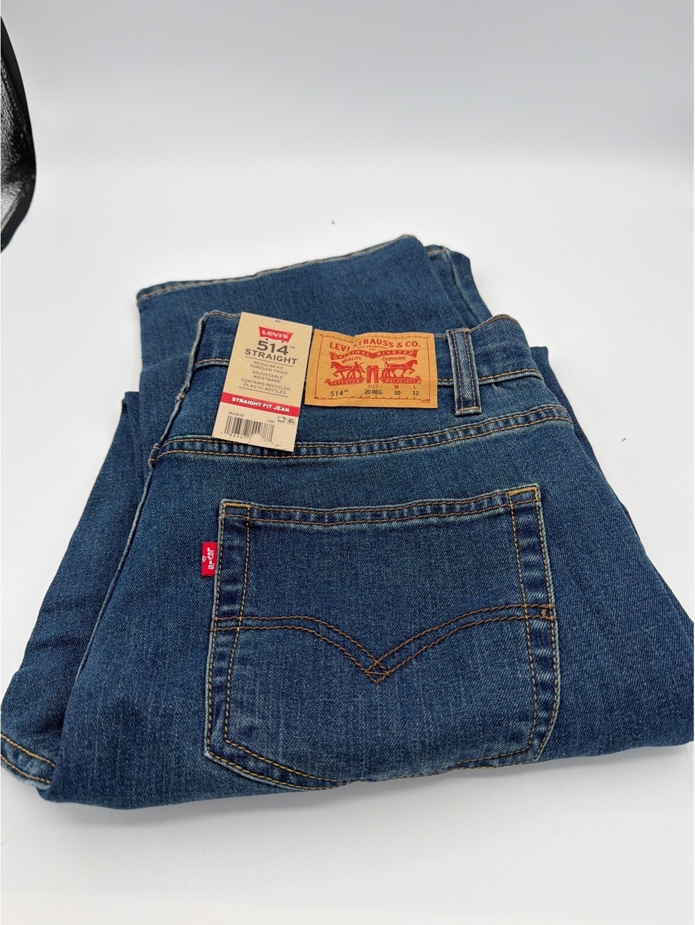 Levi's 514 Straight Fit Jeans Size 20 30x32